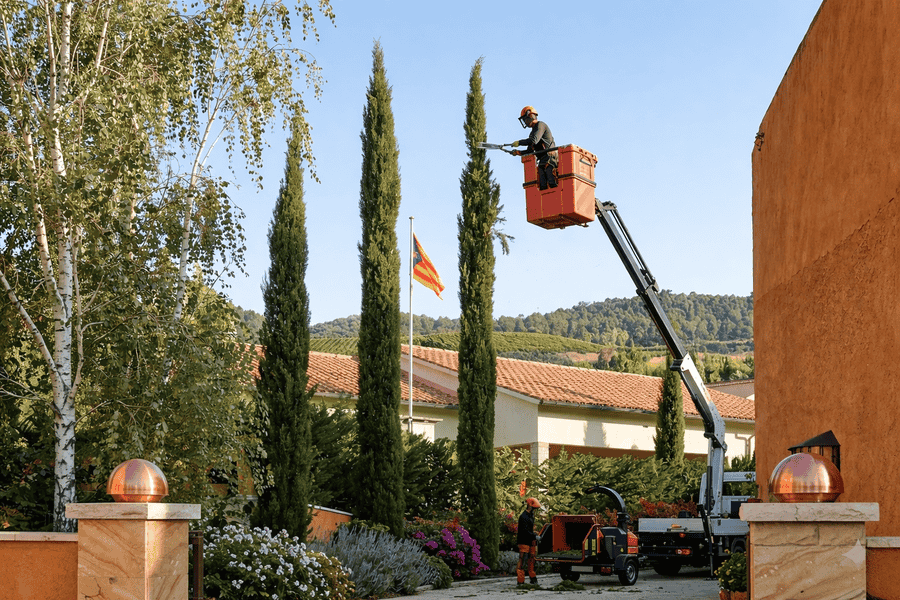 Limpieza de parcelas y podas en altura