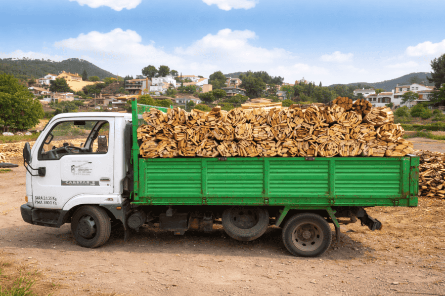 Tala de árboles de gran dificultad